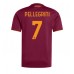 AS Roma Lorenzo Pellegrini #7 Hemma matchtröja 2025-26 Kortärmad Billigt